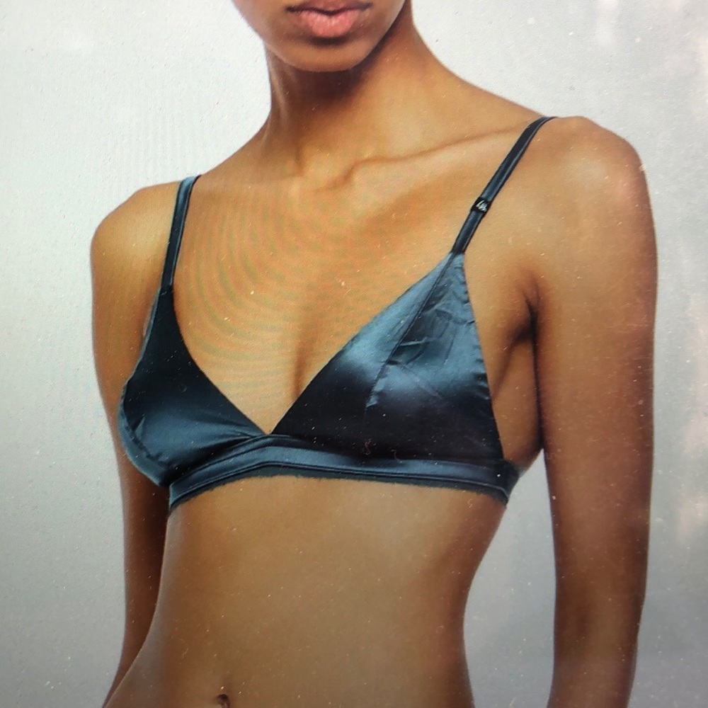 LOVE STORIES SATIN TRIANGLE BRA